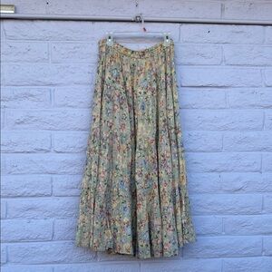 Vintage Sarah Arizona Floral Maxi Skirt